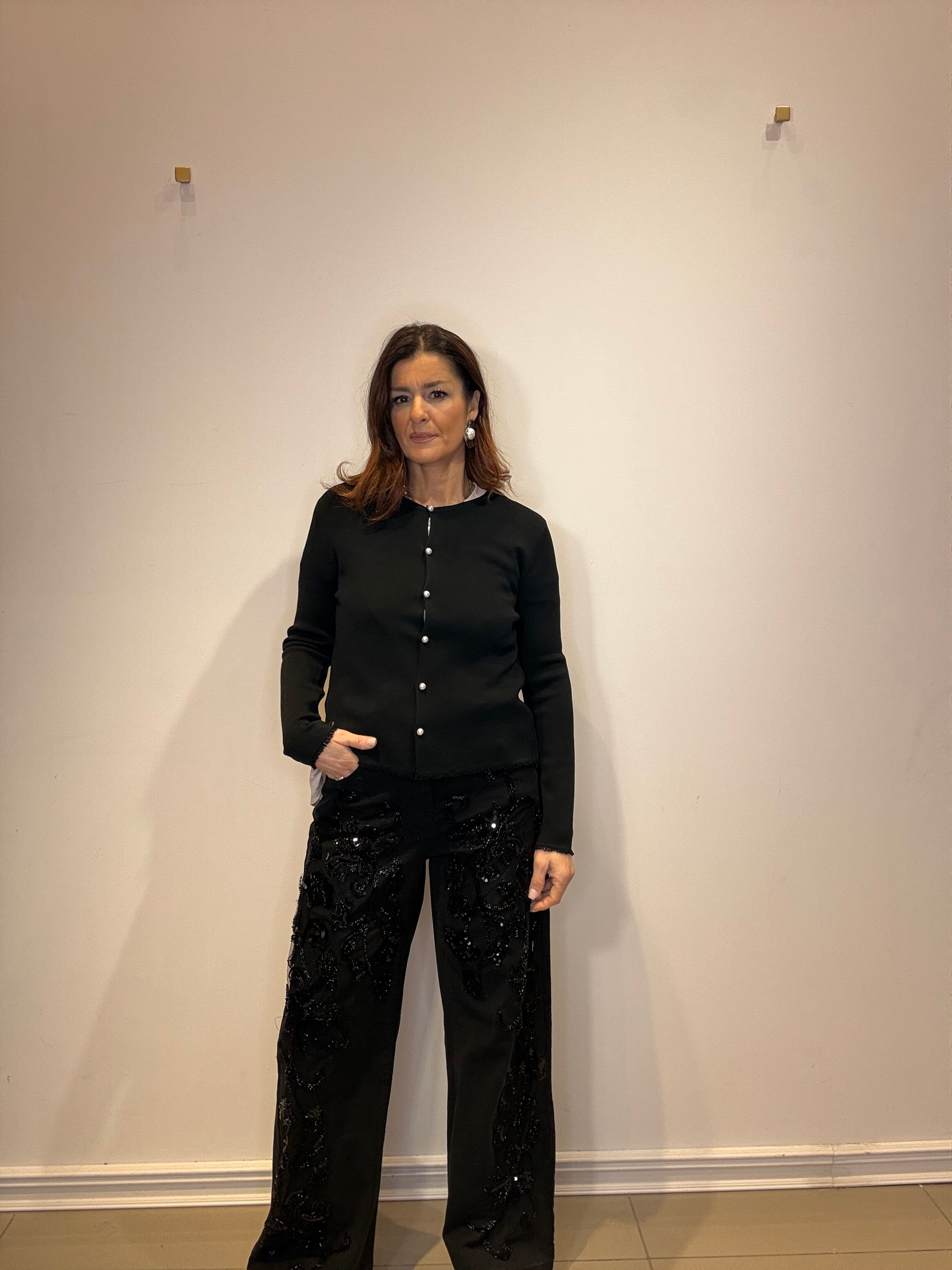JEANS RICAMO