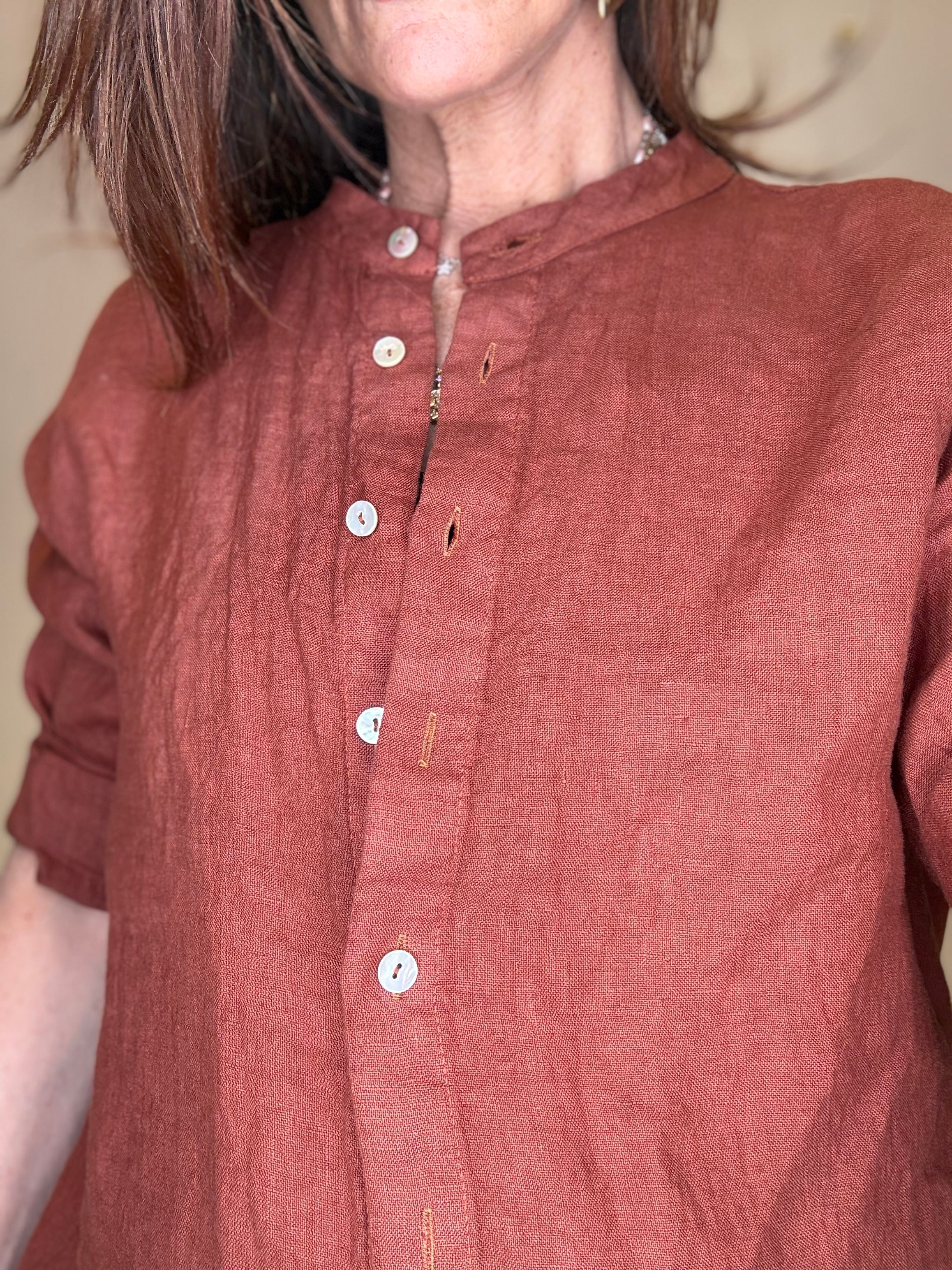 CAMICIA CELESTE