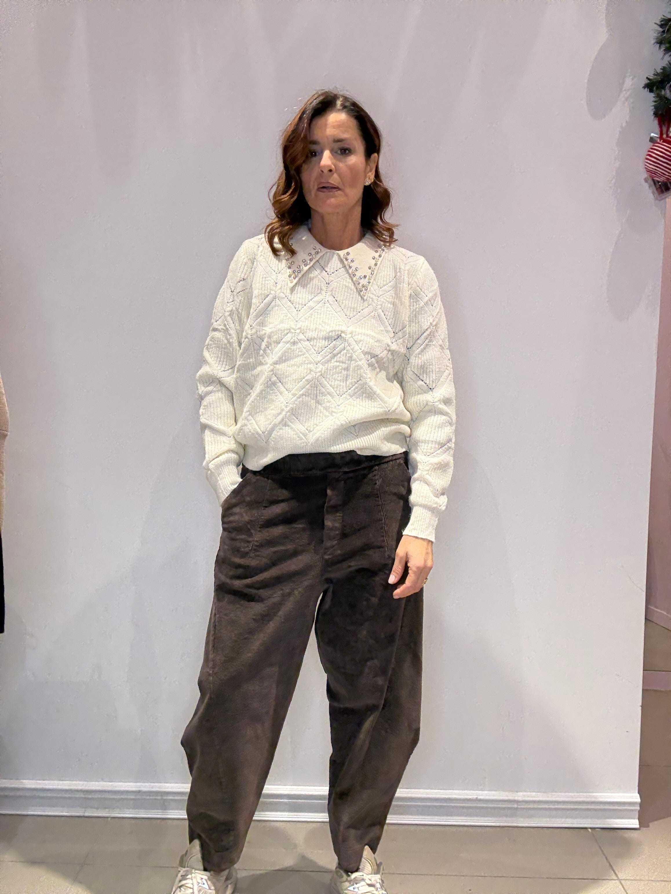 PANTALONE CLAUS VELLUTO