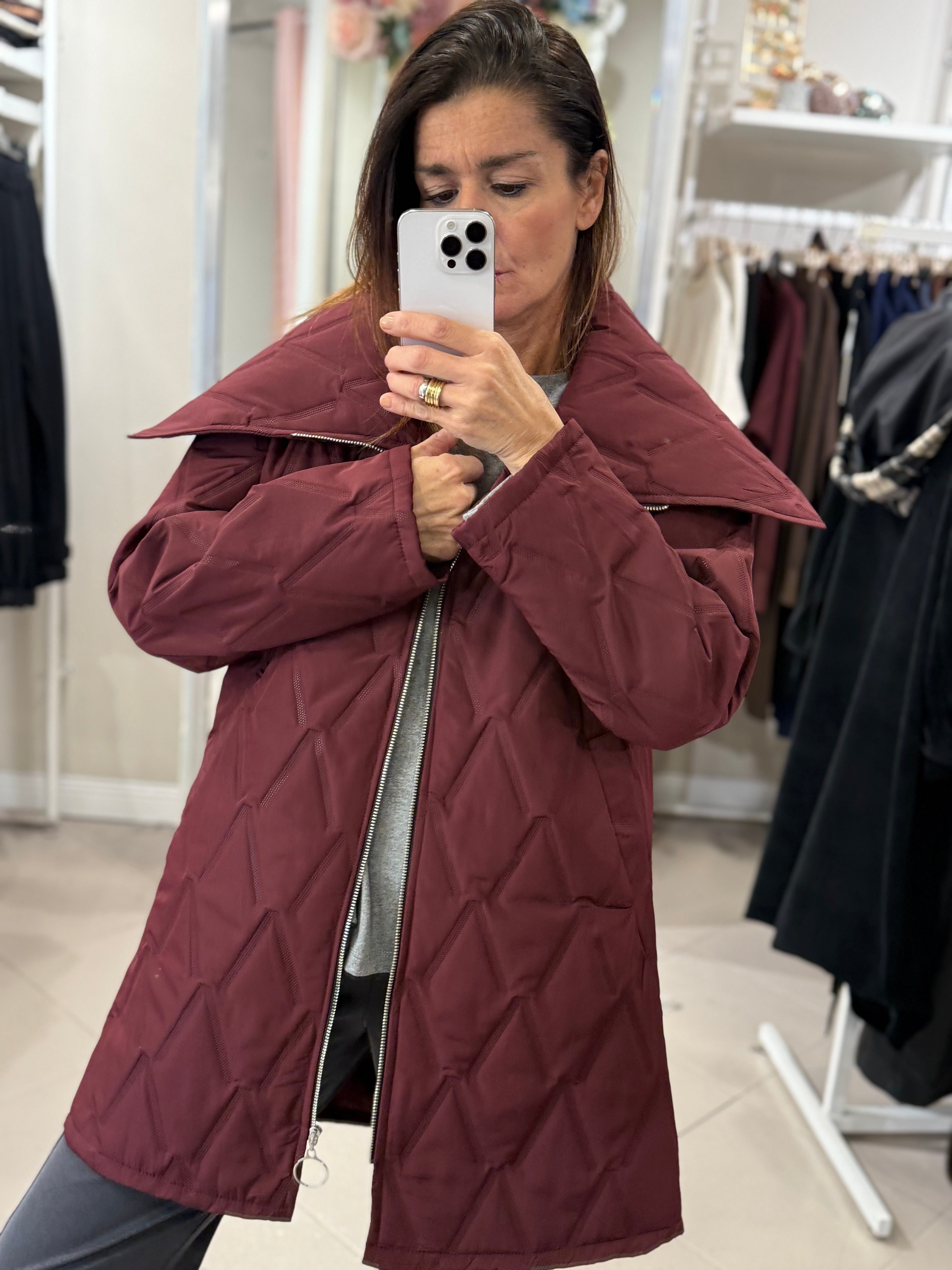 Giacca trapunta LOVE