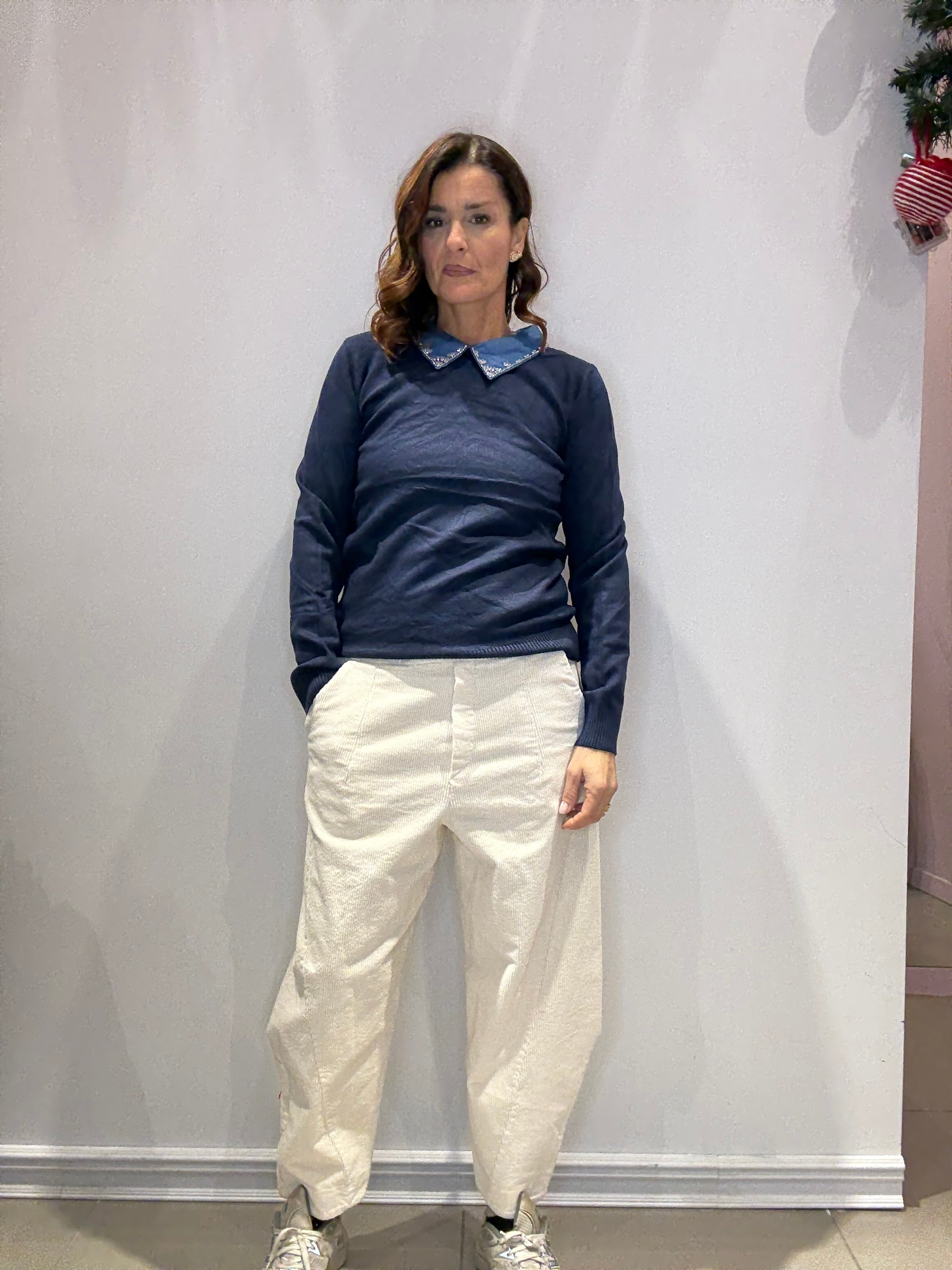 PANTALONE CLAUS VELLUTO