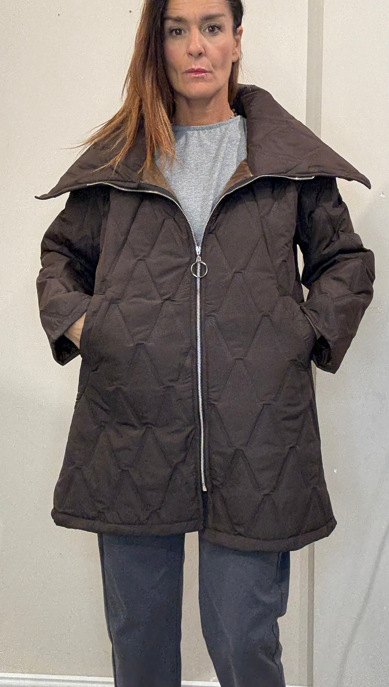 Giacca trapunta LOVE