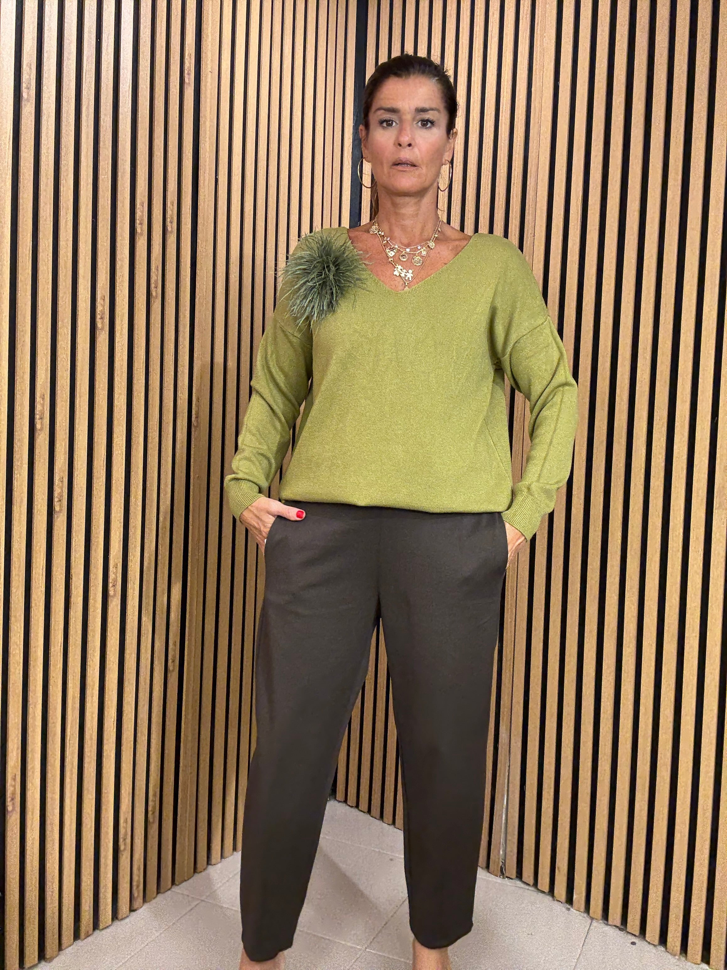 PANTALONE CURVY MILANO
