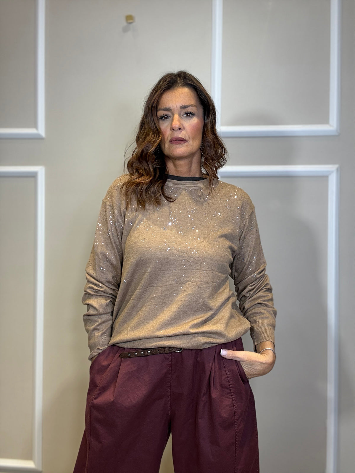 PULLOVER GLITTER
