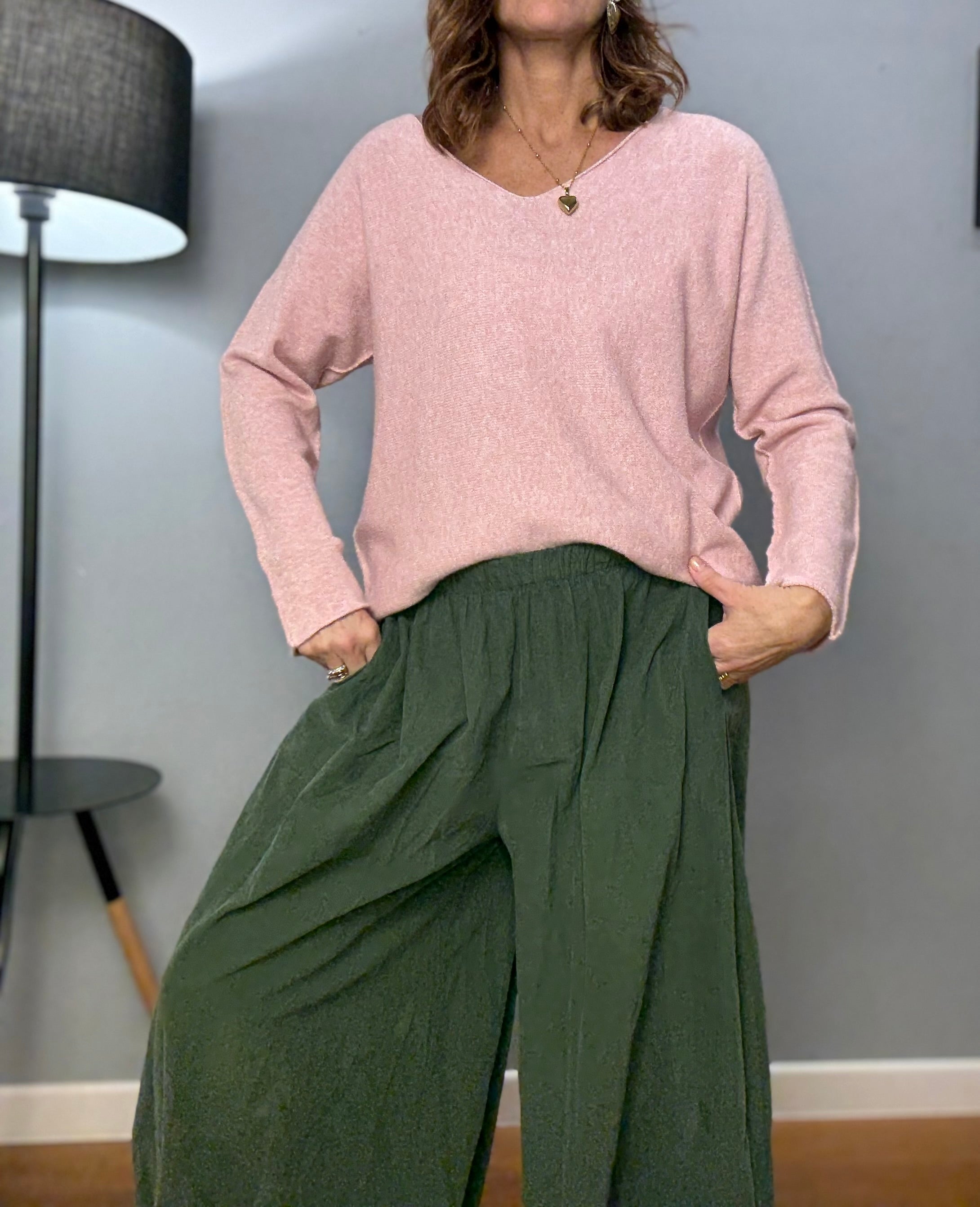 PANTALONE AZZURRA